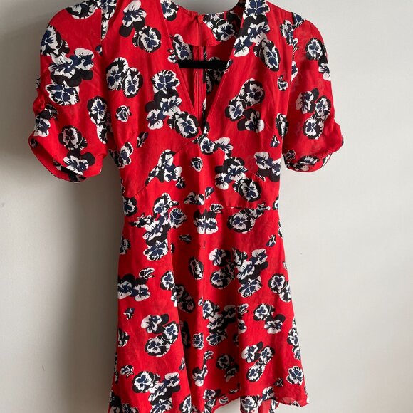 Ozzie Silk Mini Dress Realisation Par - Picture 2 of 4